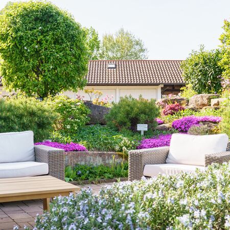 Lounge auf der Bergterrasse